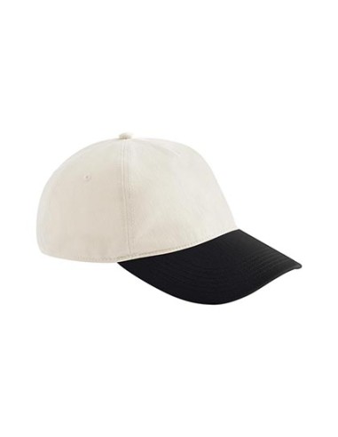 BEE-B67-Contrast Peak Leisure Cap
